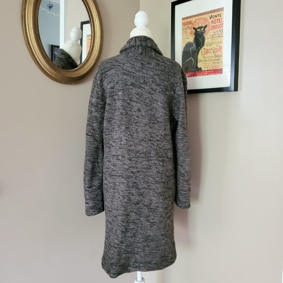 Eileen Fisher Yak Wool Blend Colorblock Long Cardigan Size Small LIKE NEW - Picture 6 of 15